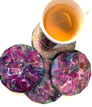 Load image into Gallery viewer, Rhombus Shaped Kaleidascope Coasters
